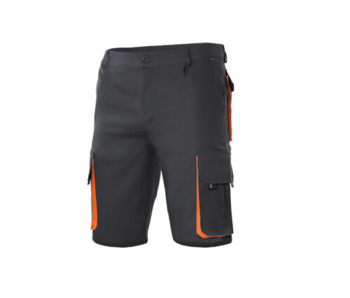 Zweifarbige Bermuda-Shorts mit mehreren Taschen – VELILLA V3007