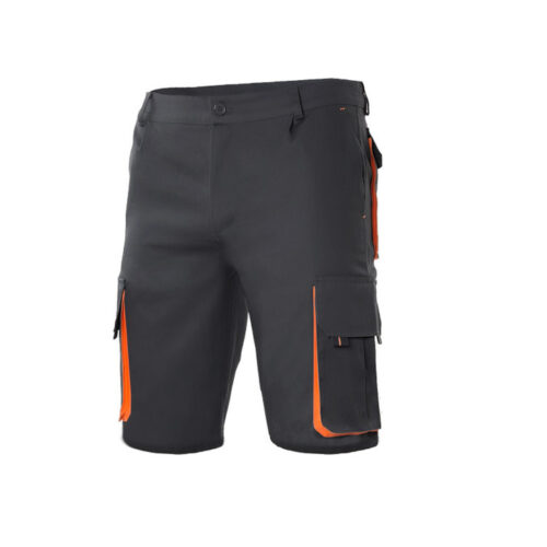 Zweifarbige Bermuda-Shorts mit mehreren Taschen – VELILLA V3007