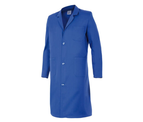 VELILLA VL700 Arbeitsjacke – Unisex Kittel mit Gürtel & Taschen