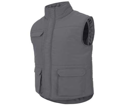 VELILLA V25901 Gefütterte Arbeitsweste – Multitaschen-Bodywarmer für Profis