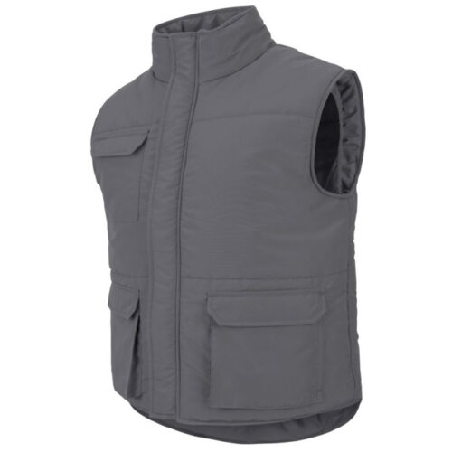VELILLA V25901 Gefütterte Arbeitsweste – Multitaschen-Bodywarmer für Profis
