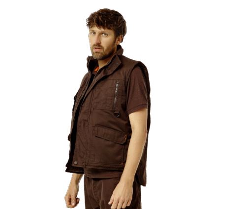 DONAR GILET – Arbeits-Bodywarmer mit 12 Taschen und wasserabweisender Funktion