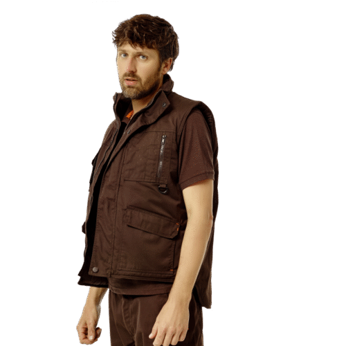 DONAR GILET – Arbeits-Bodywarmer mit 12 Taschen und wasserabweisender Funktion
