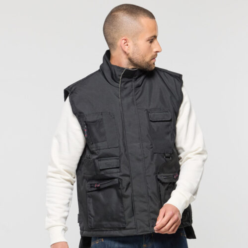 PEN DUICK PK350 ÉVASION Bodywarmer – Herren-Weste mit Taschen & Fleece-Futter
