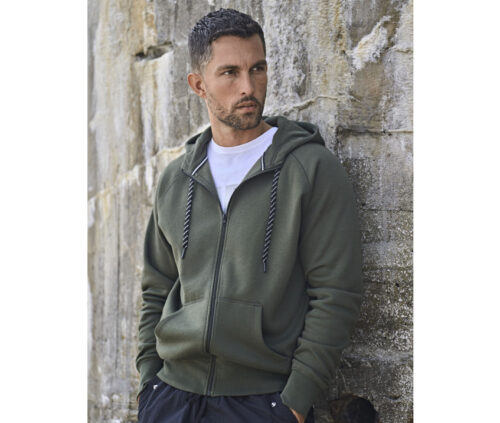 TEE JAYS Fashion Full Zip Hood Herren – Stylisches Sweatshirt mit Reißverschluss