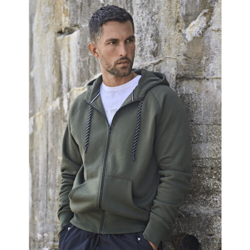 TEE JAYS Fashion Full Zip Hood Herren – Stylisches Sweatshirt mit Reißverschluss