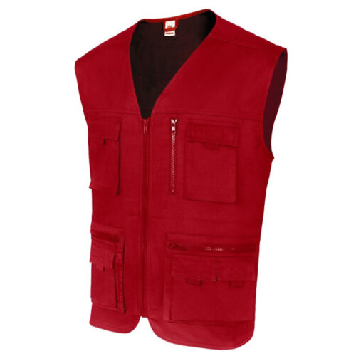 VELILLA Multi-Pocket Weste – Vielseitige Unisex-Arbeitsweste mit 9 Taschen