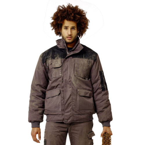 TYPHON Gefütterte Arbeitsjacke – 16 Taschen & wasserabweisend | HEROCK