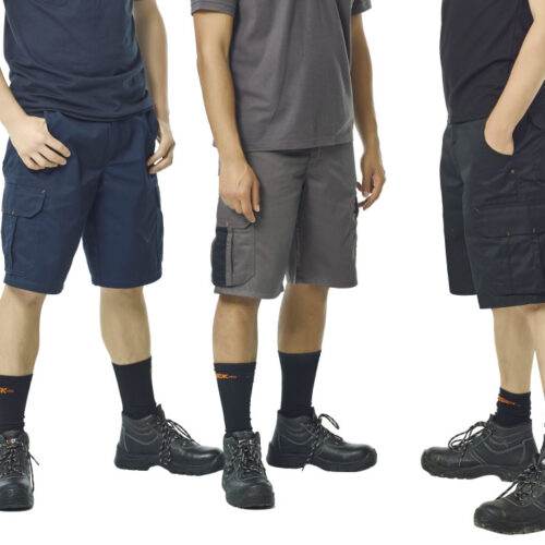 TYRUS Arbeits-Bermuda-Shorts – Wasserabweisend & verstellbar | HEROCK