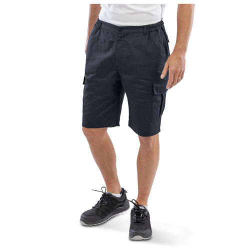 Kurze Arbeitsschutzhose aus recyceltem Material – Funktional & nachhaltig