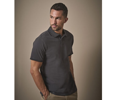 TEE JAYS Heavy Polo Herren – Nachhaltiges Bio-Piqué Polohemd