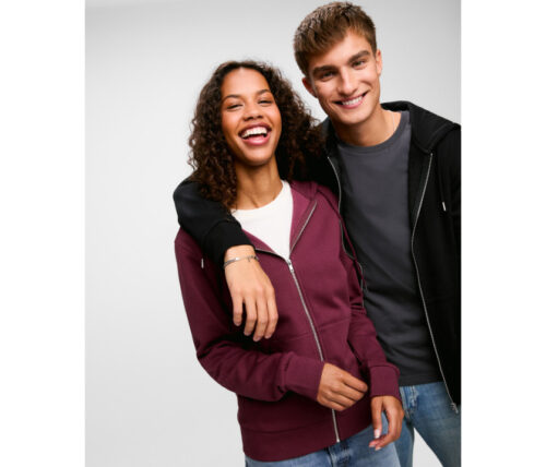 DAY ZIP HOOD – Unisex Zip-Hoodie aus Bio-Baumwolle