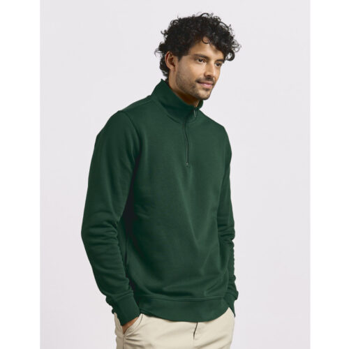 UNISEX TROYER SIDE POCKET – 1/4-Zip Sweatshirt mit Seitentaschen