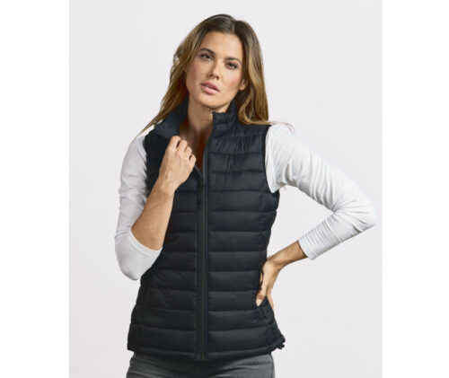 WOMEN'S PADDED VEST – Gesteppte Damenweste von Promodoro