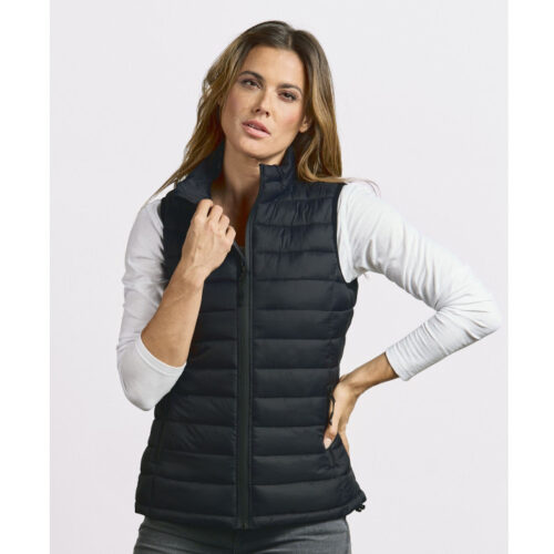 WOMEN'S PADDED VEST – Gesteppte Damenweste von Promodoro