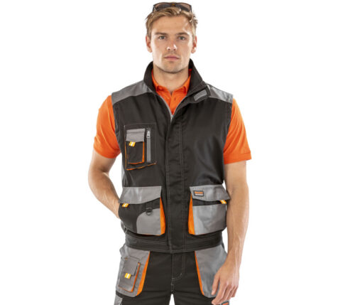 RESULT RS317 – Lite Arbeitsjacke | Bodywarmer ungefüttert, wasserabweisend