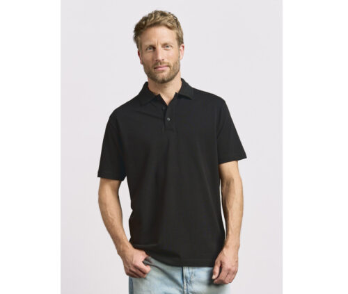 PROMODORO Herren Superior Polo – 220 g/m² Piqué aus 100 % Baumwolle