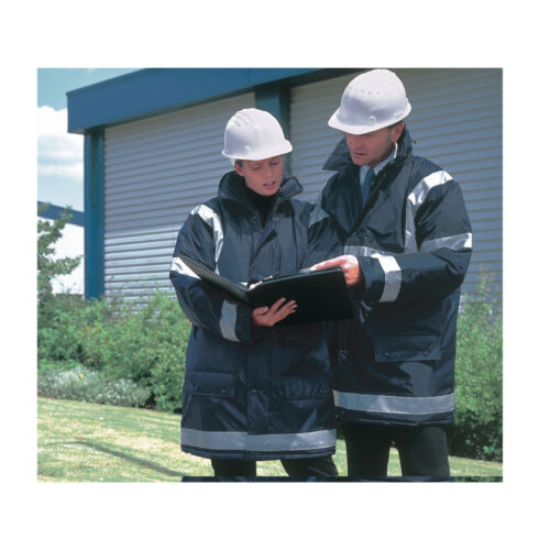 RESULT® MANAGEMENT COAT – Wasserdichter Parka mit Reflexstreifen